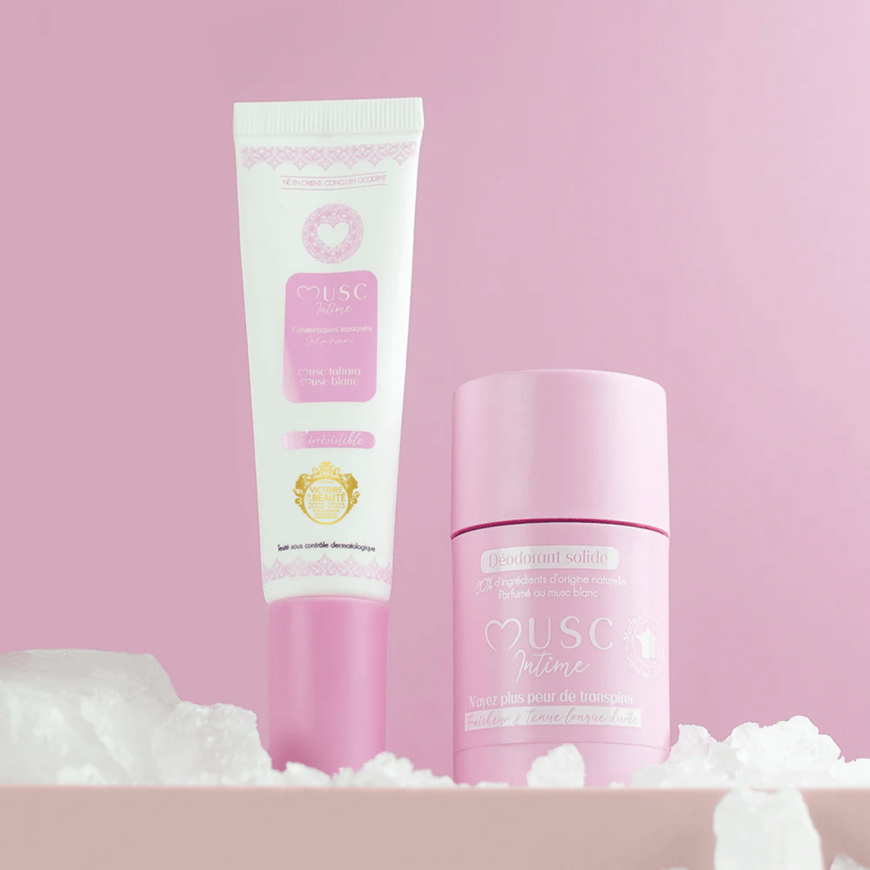 Gel Parfumant + Déodorant Rose Mystik