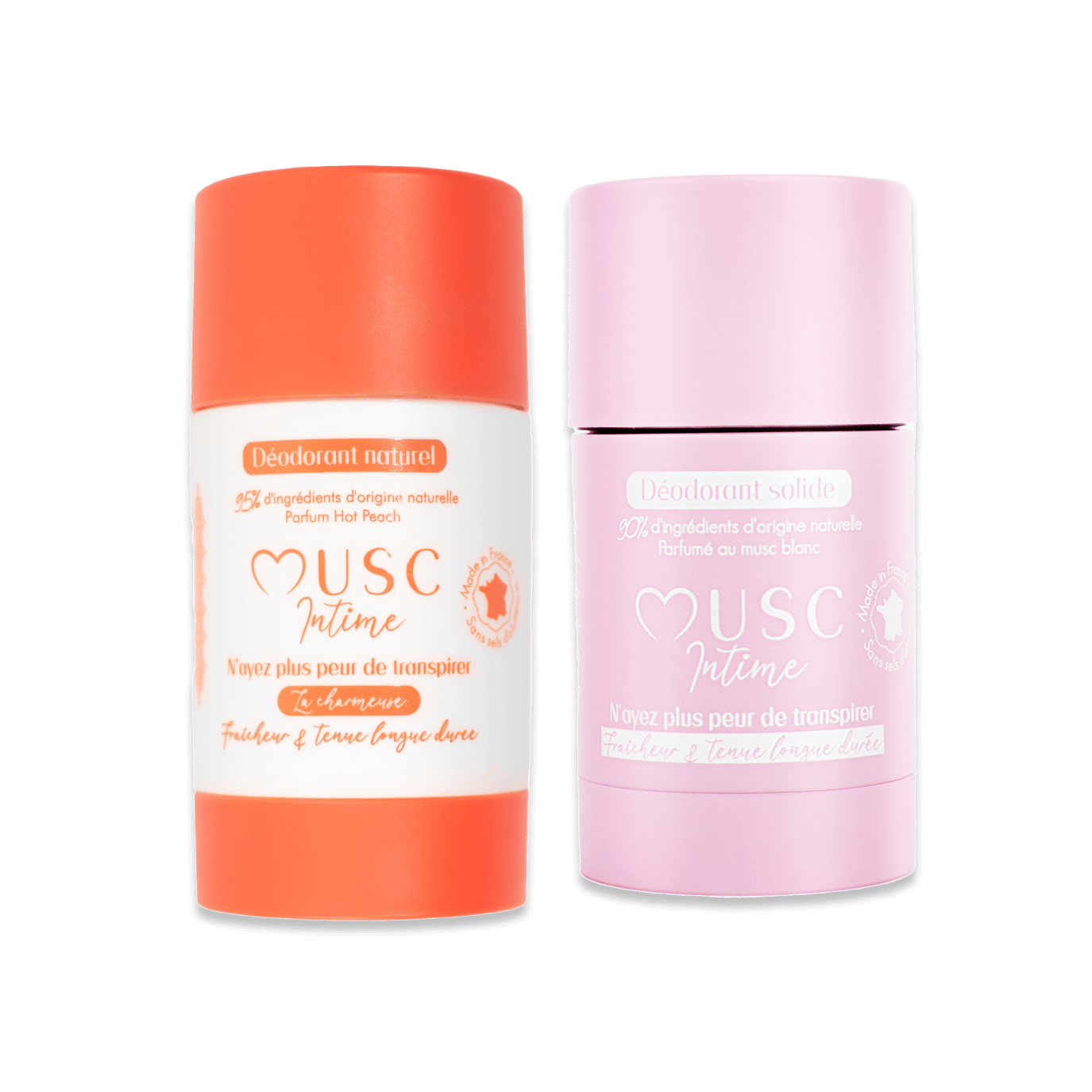 Déodorant Naturel à la Hot Peach - La Charmeuse