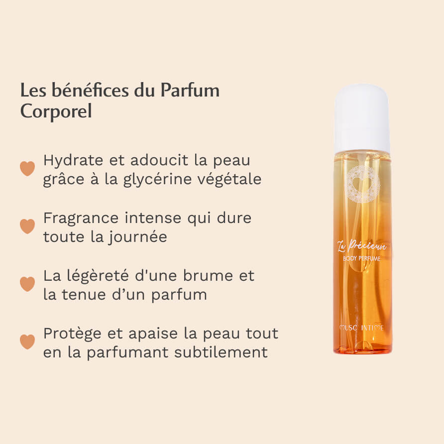 Parfum Corps  + Parfum Cheveux Amber Flower