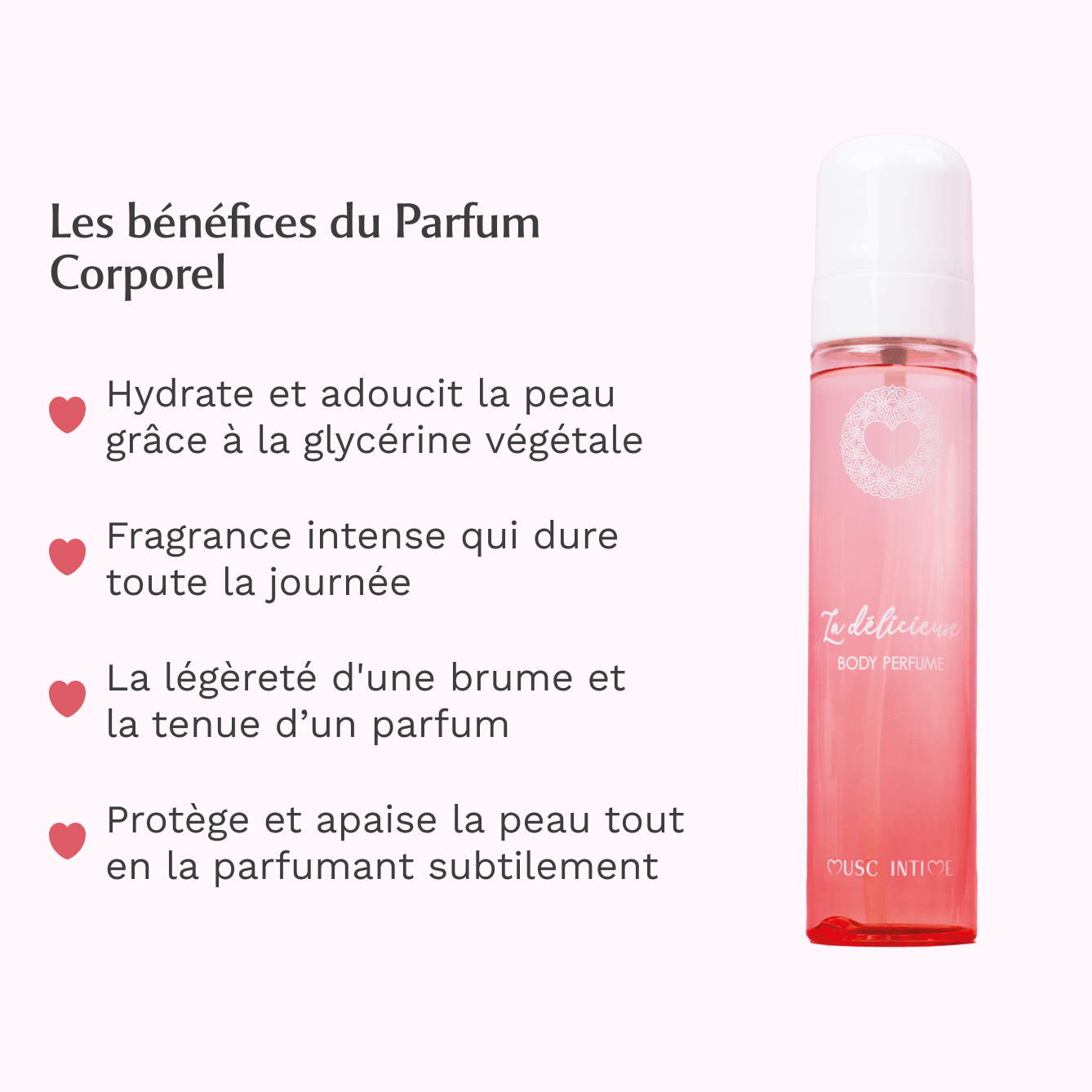 Parfum Corps  + Parfum Cheveux Sweet Litchi
