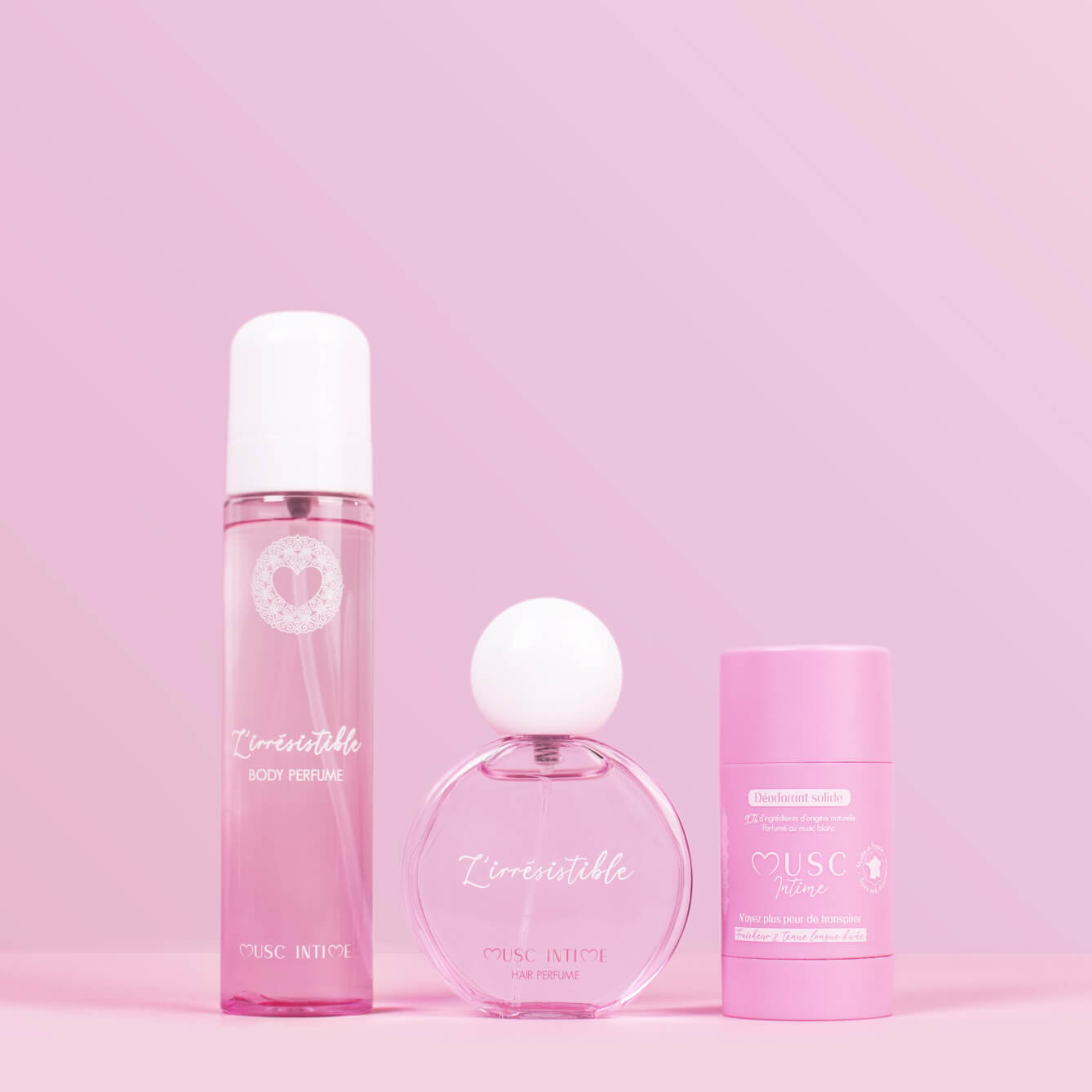 Parfum Corps au Musc Blanc - L'irrésistible