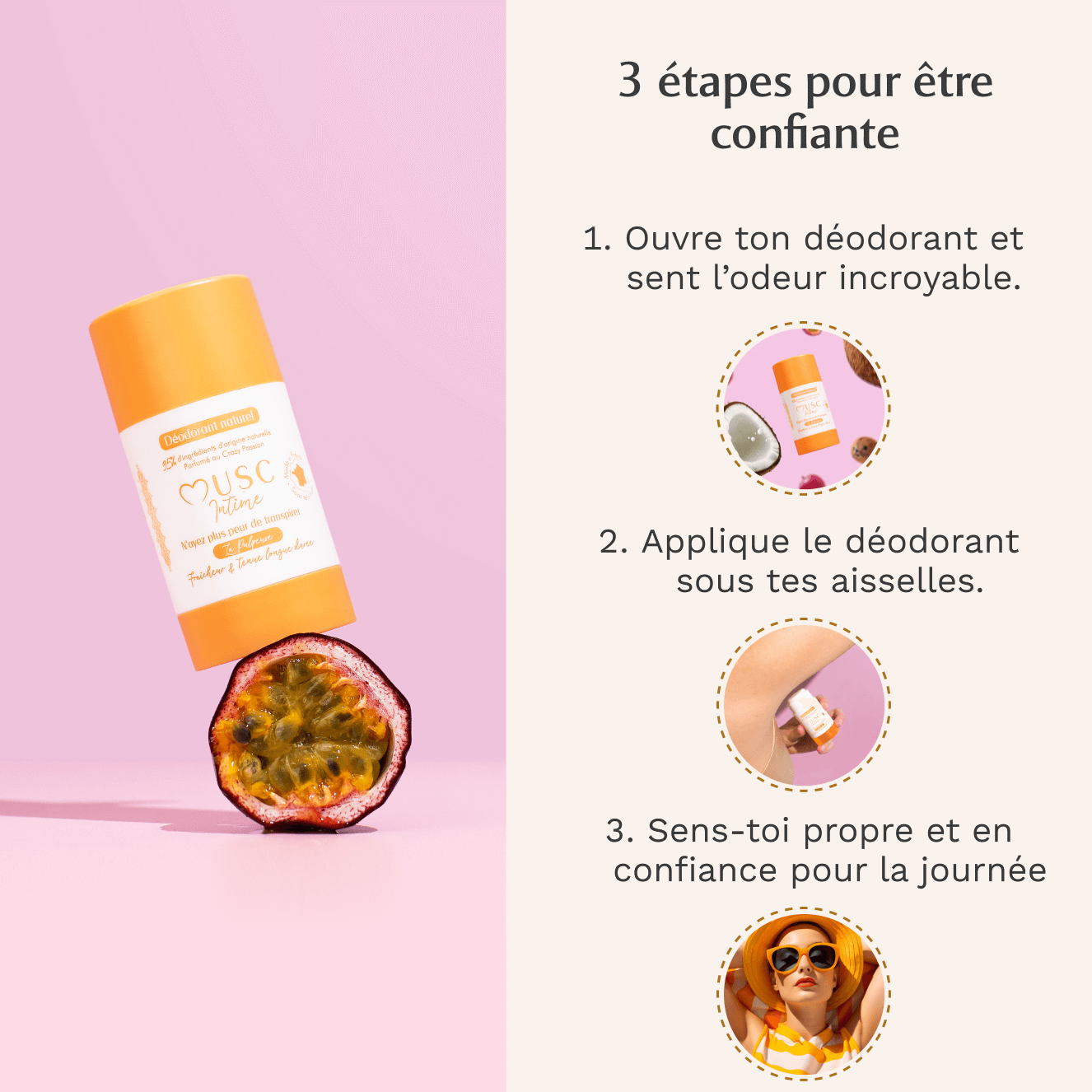 Déodorant Naturel Crazy Passion