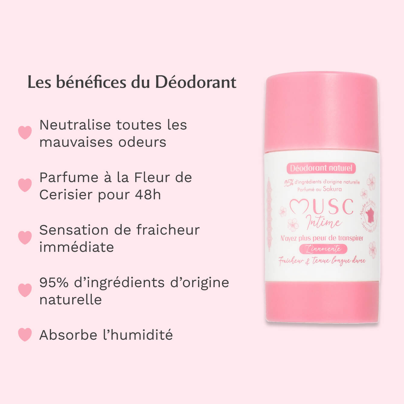 Déodorant Naturel Sakura