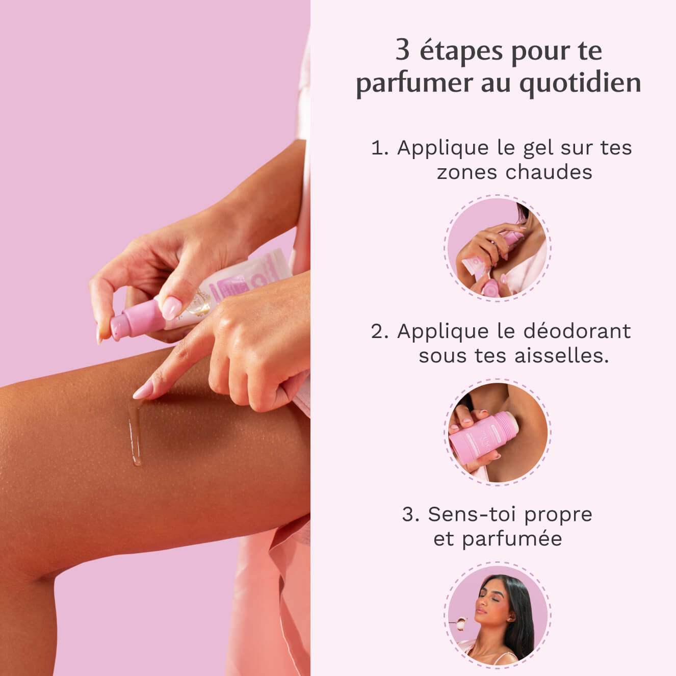 Gel Parfumant + Déodorant Sweet Litchi