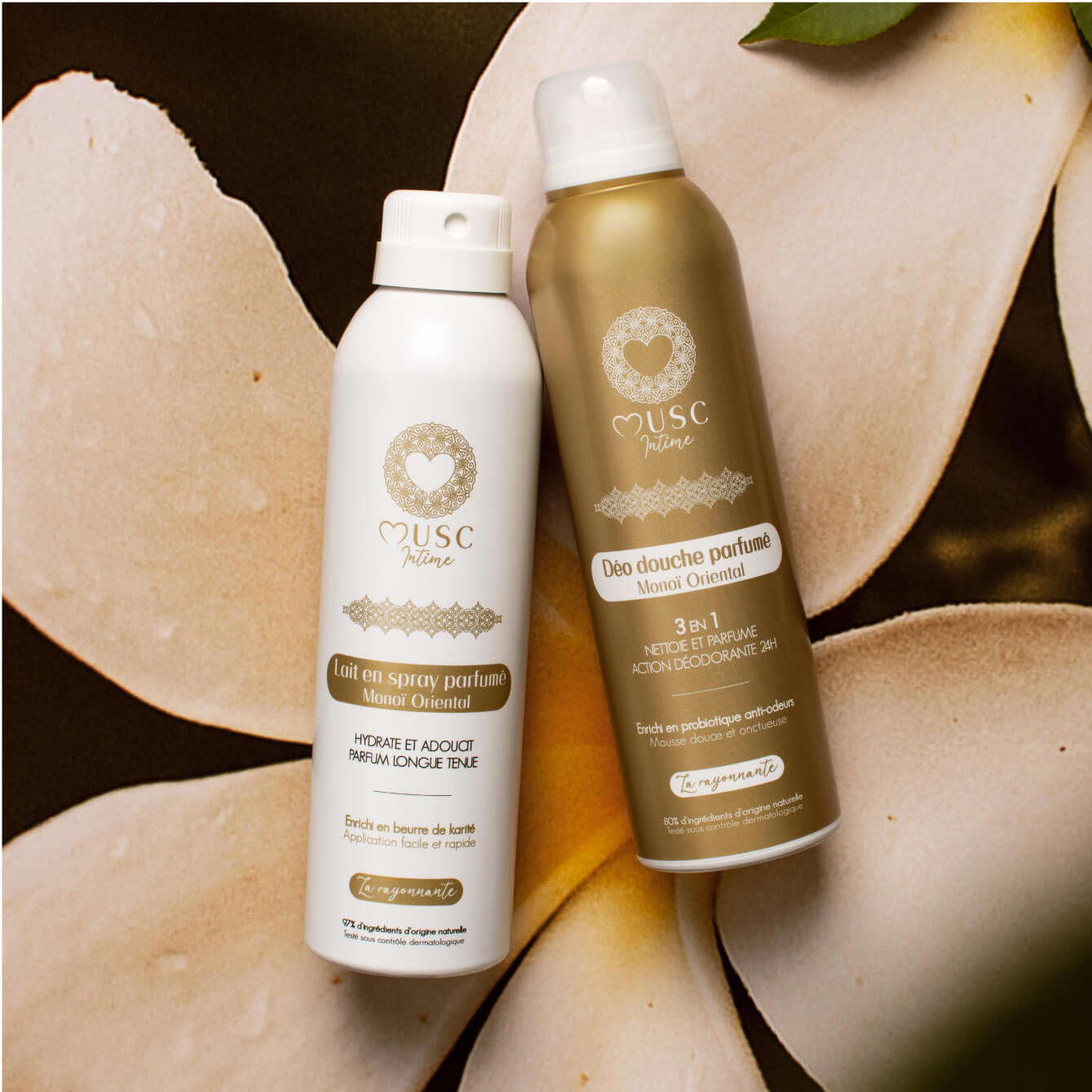 Déo douche parfumé Monoï Oriental - La Rayonnante