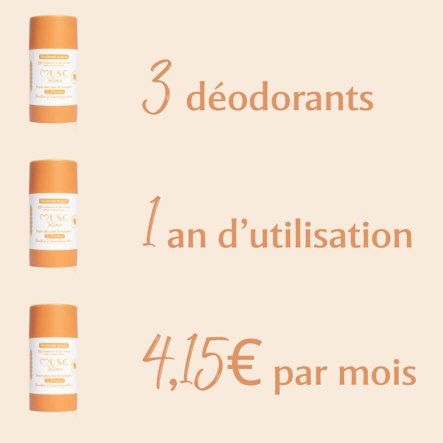 Déodorant Amber Flower - La Précieuse