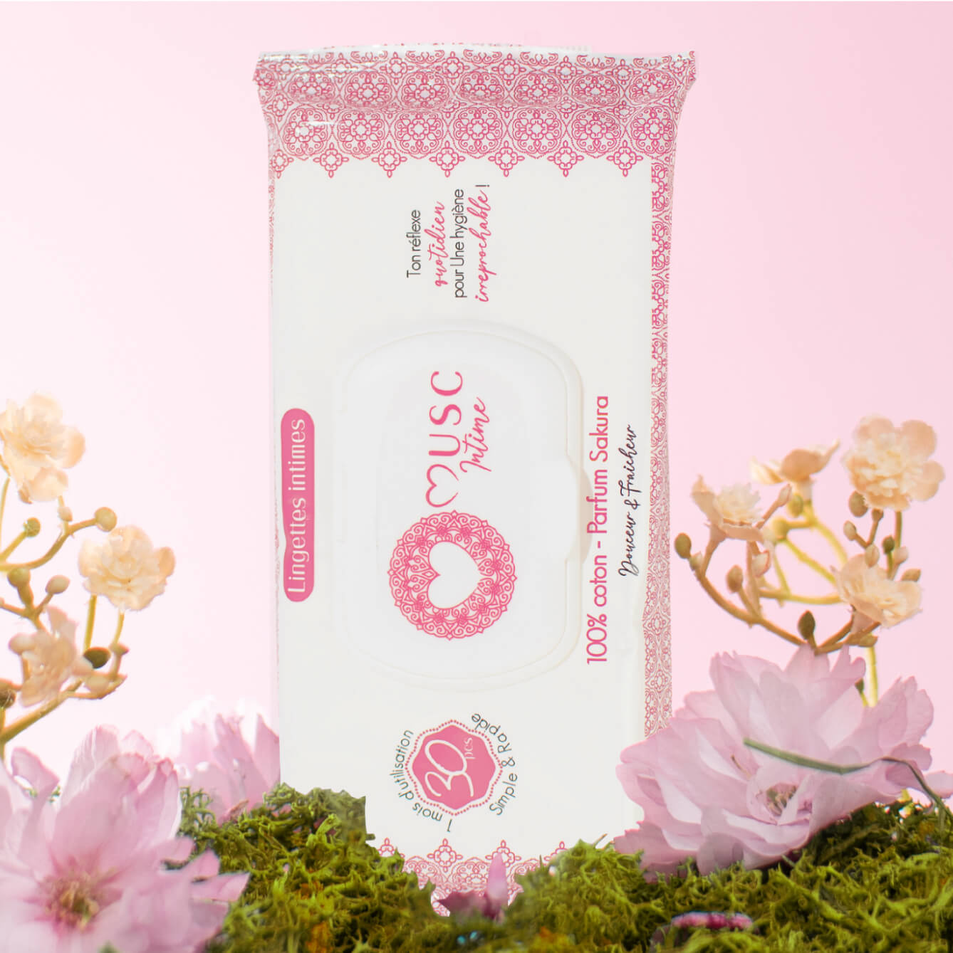 Lingettes intime Sakura - L'Innocente