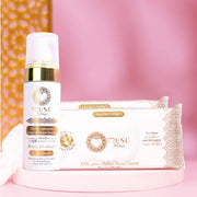 Mousse Nettoyante + 2 Lingettes Monoï