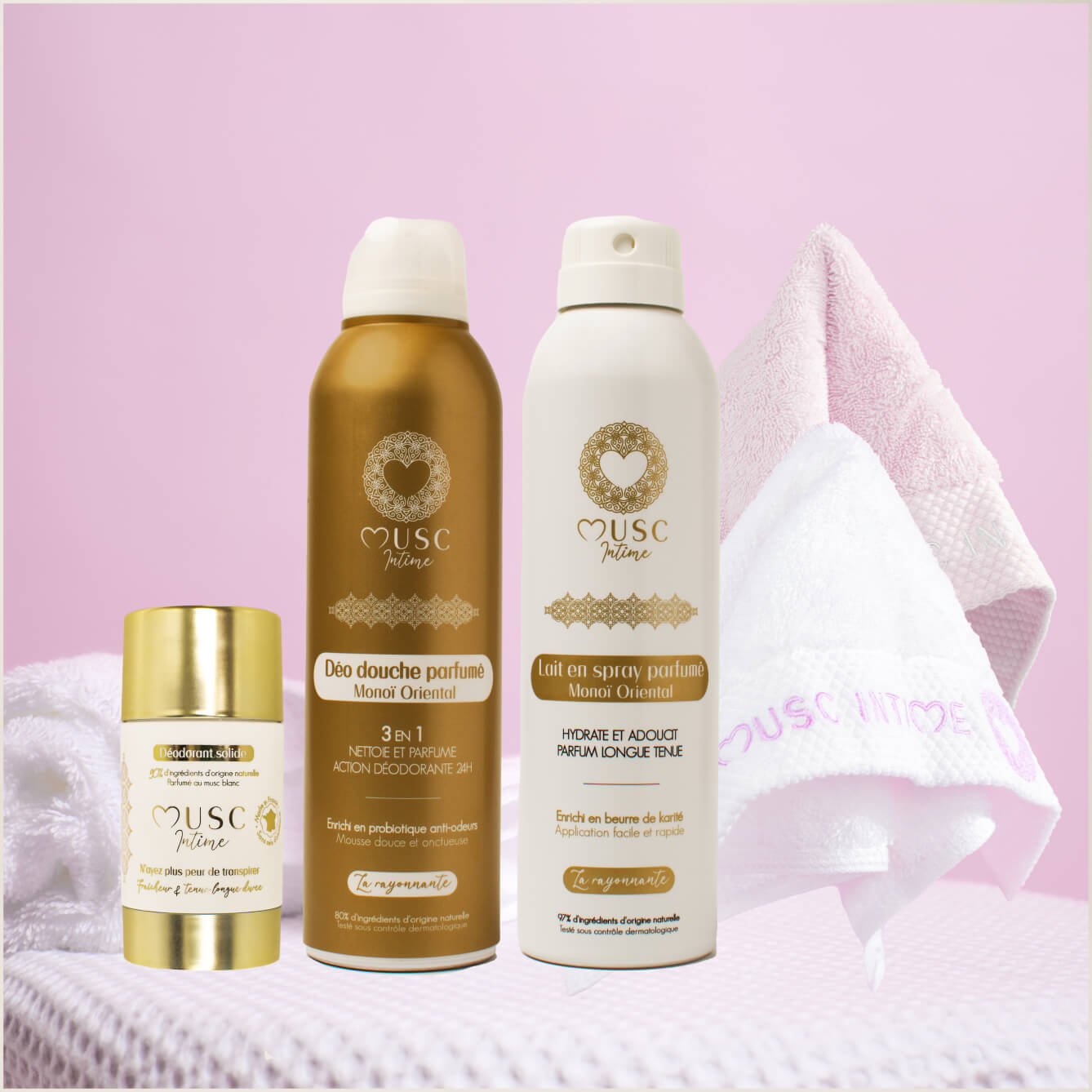 La routine fraîcheur de La Rayonnante au Monoï Oriental