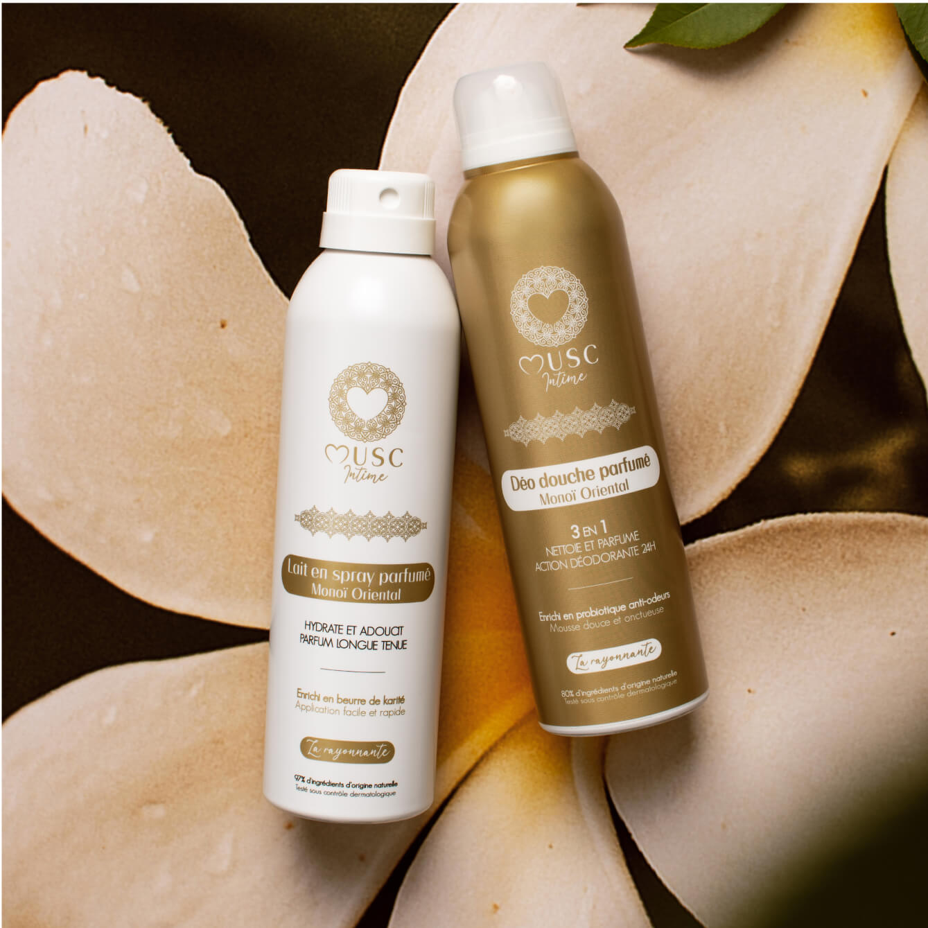 Lait en spray parfumé Monoï Oriental - La Rayonnante