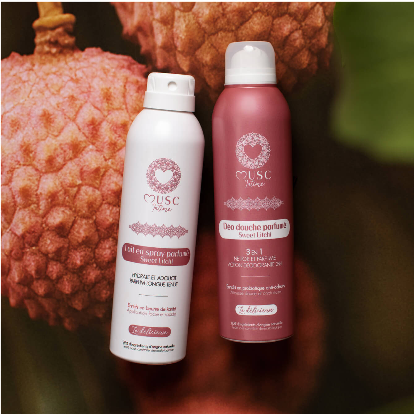 Lait en spray parfumé Sweet Litchi - La Délicieuse