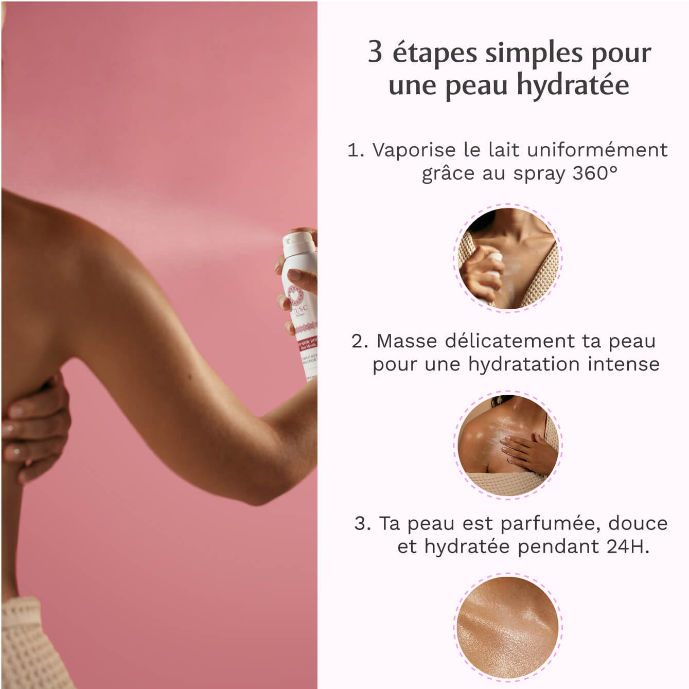Lait en spray parfumé Sweet Litchi - La Délicieuse