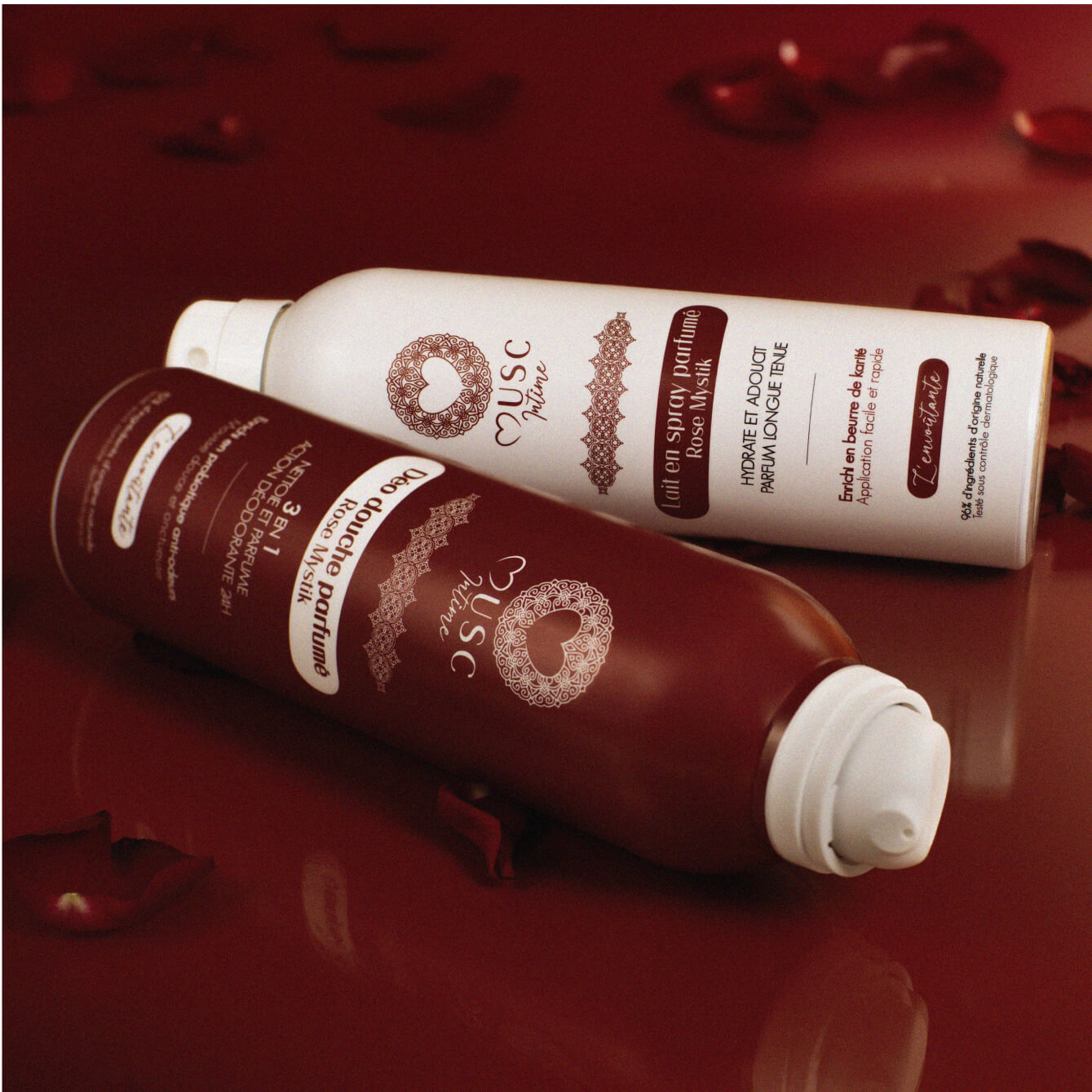 Lait en spray parfumé Rose Mystik - L’Envoutante