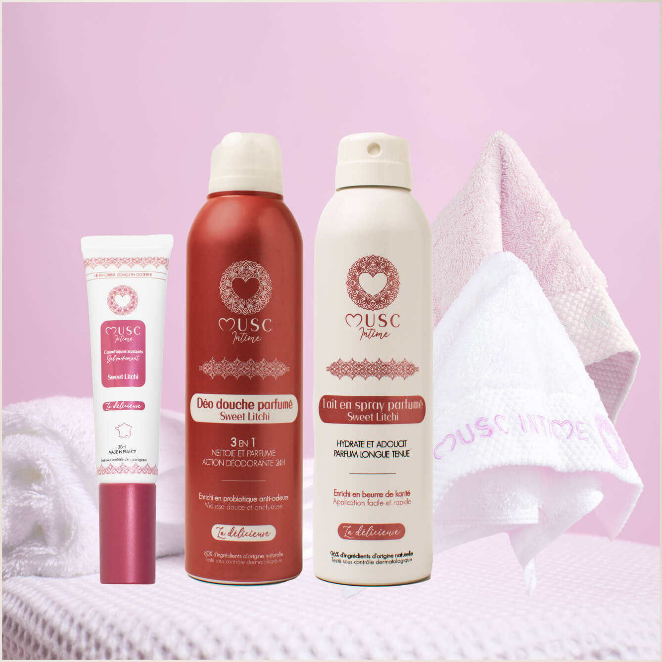 Le rituel parfumé de La Délicieuse au Sweet Litchi