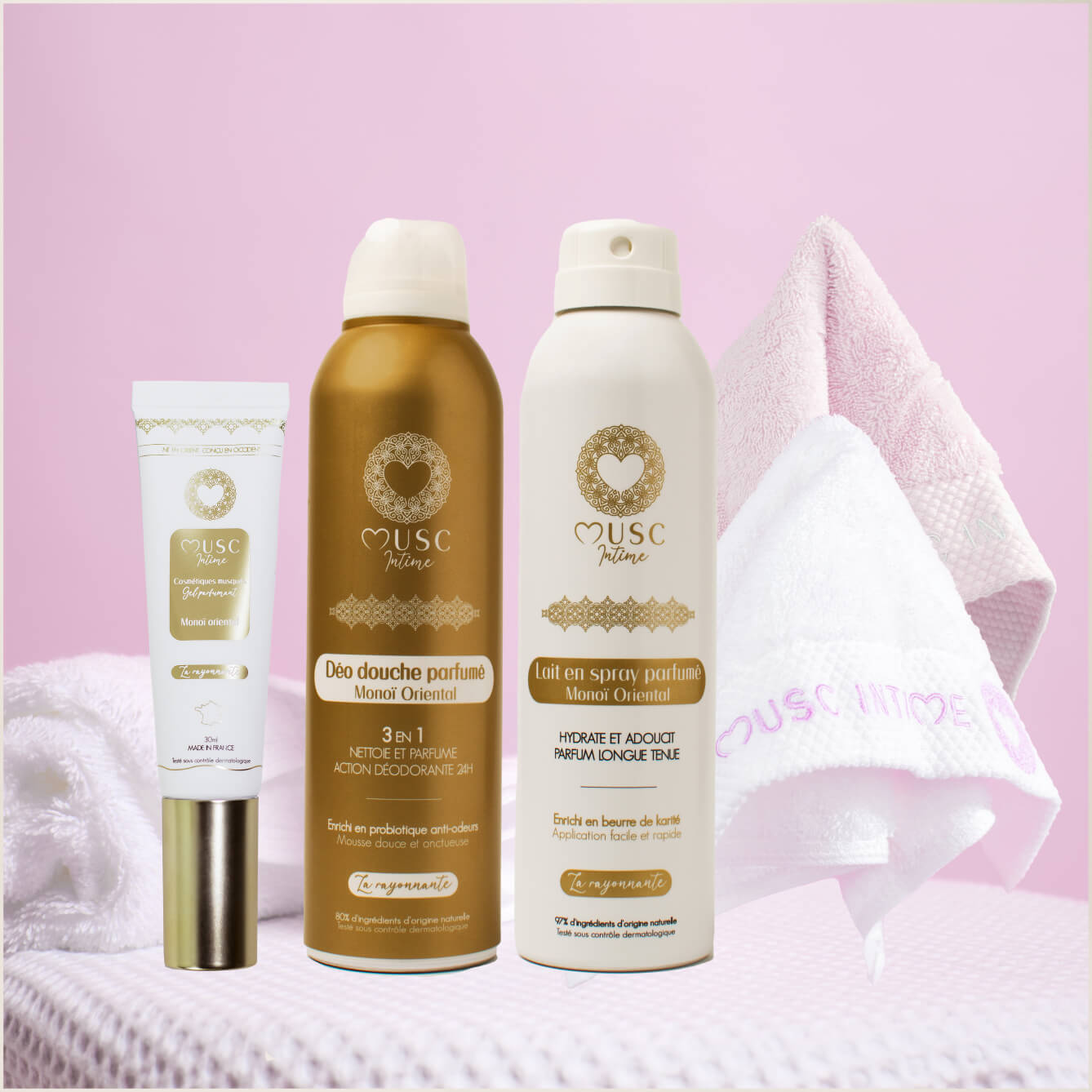 Le rituel parfumé de La Rayonnante au Monoï Oriental