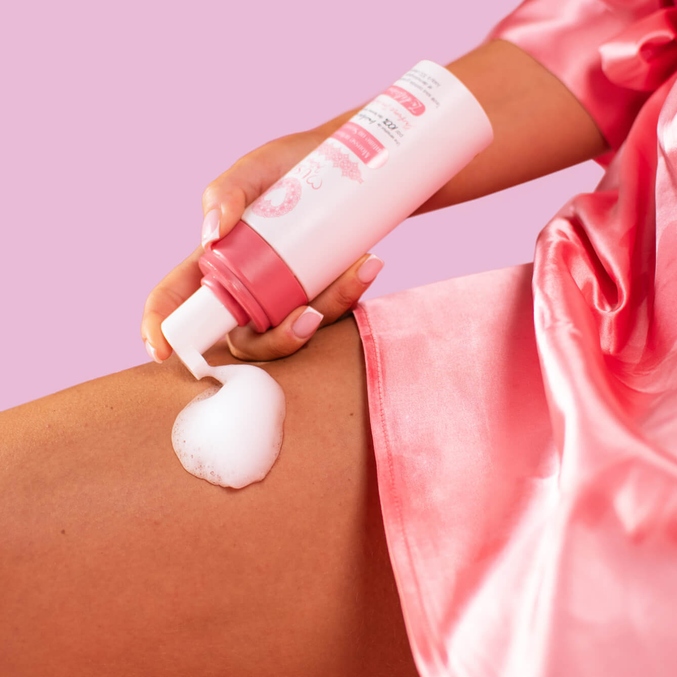 Mousse nettoyante intime au Sweet Litchi - La Délicieuse (150ml)