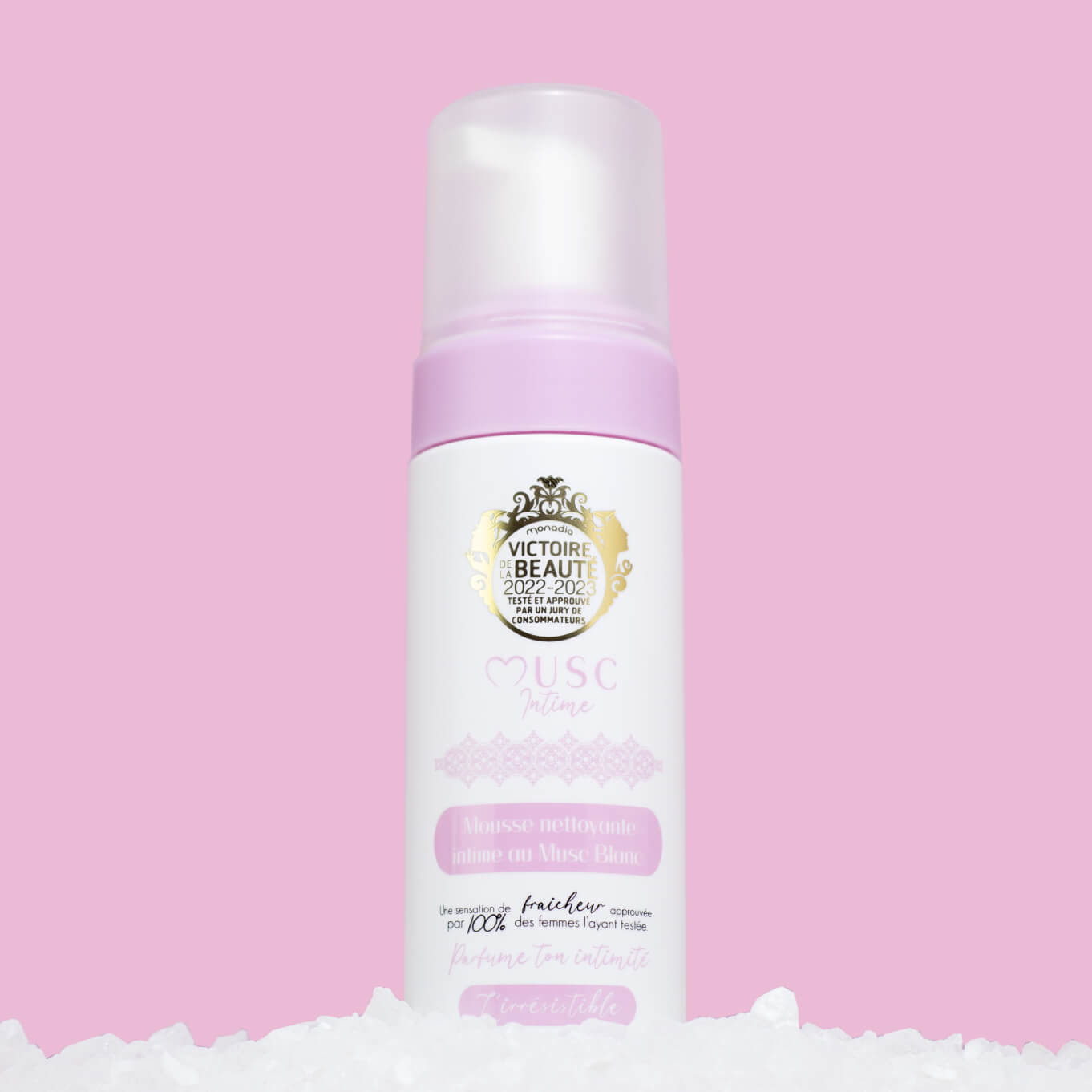 Mousse intime Musc Blanc