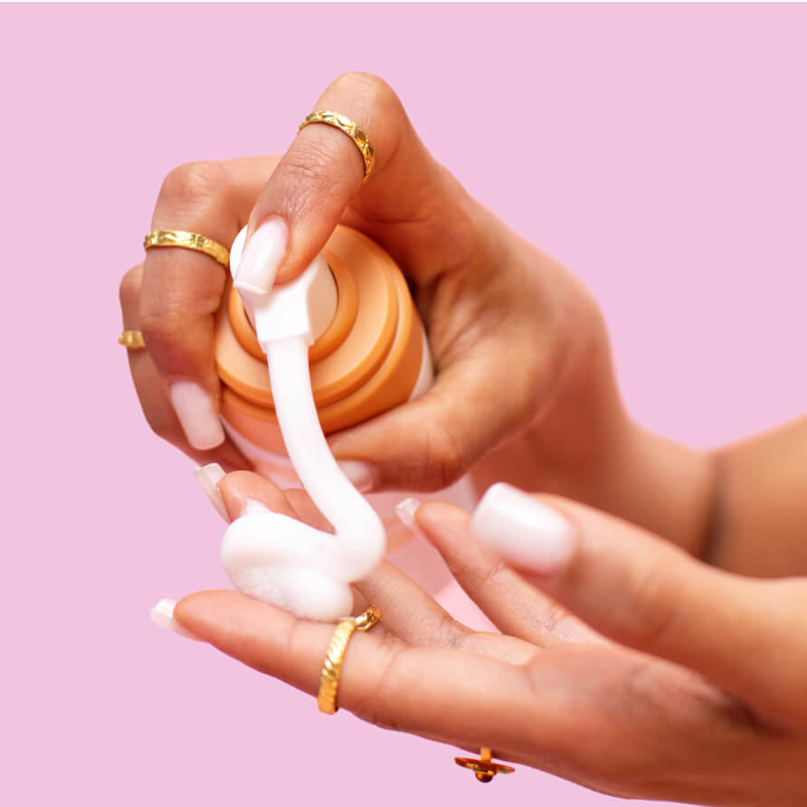 Mousse Nettoyante Intime - Amber Flower - La Précieuse (150ml)