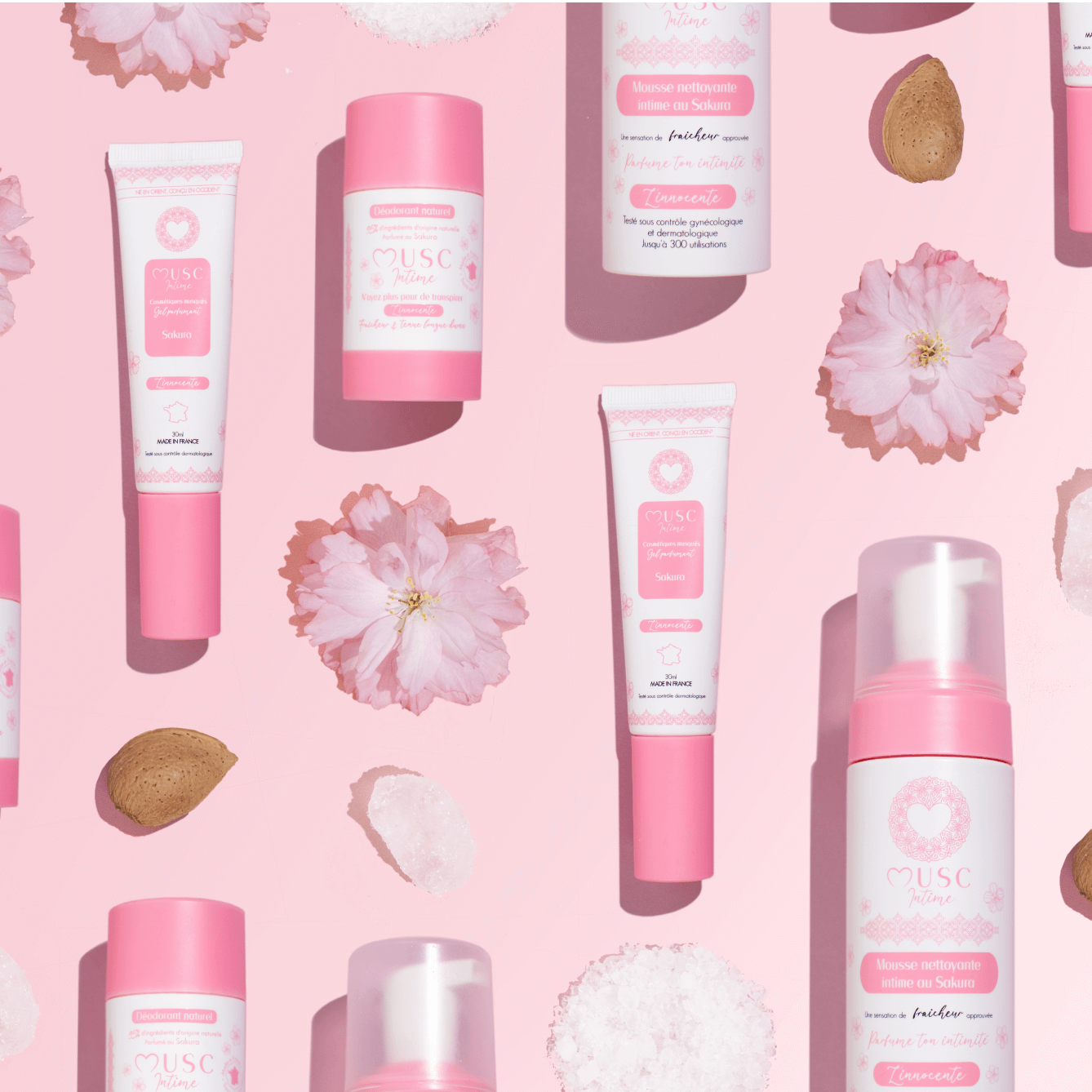 Déodorant Naturel au Sakura - L'Innocente