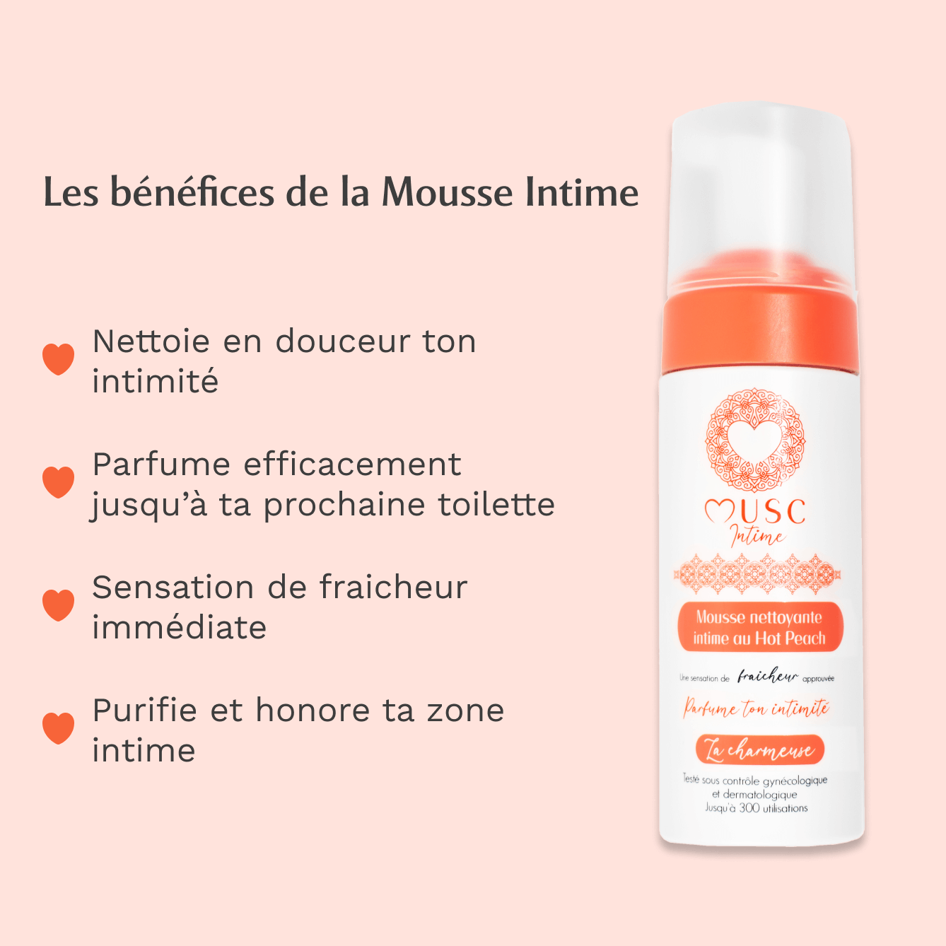Mousse Intime Hot Peach