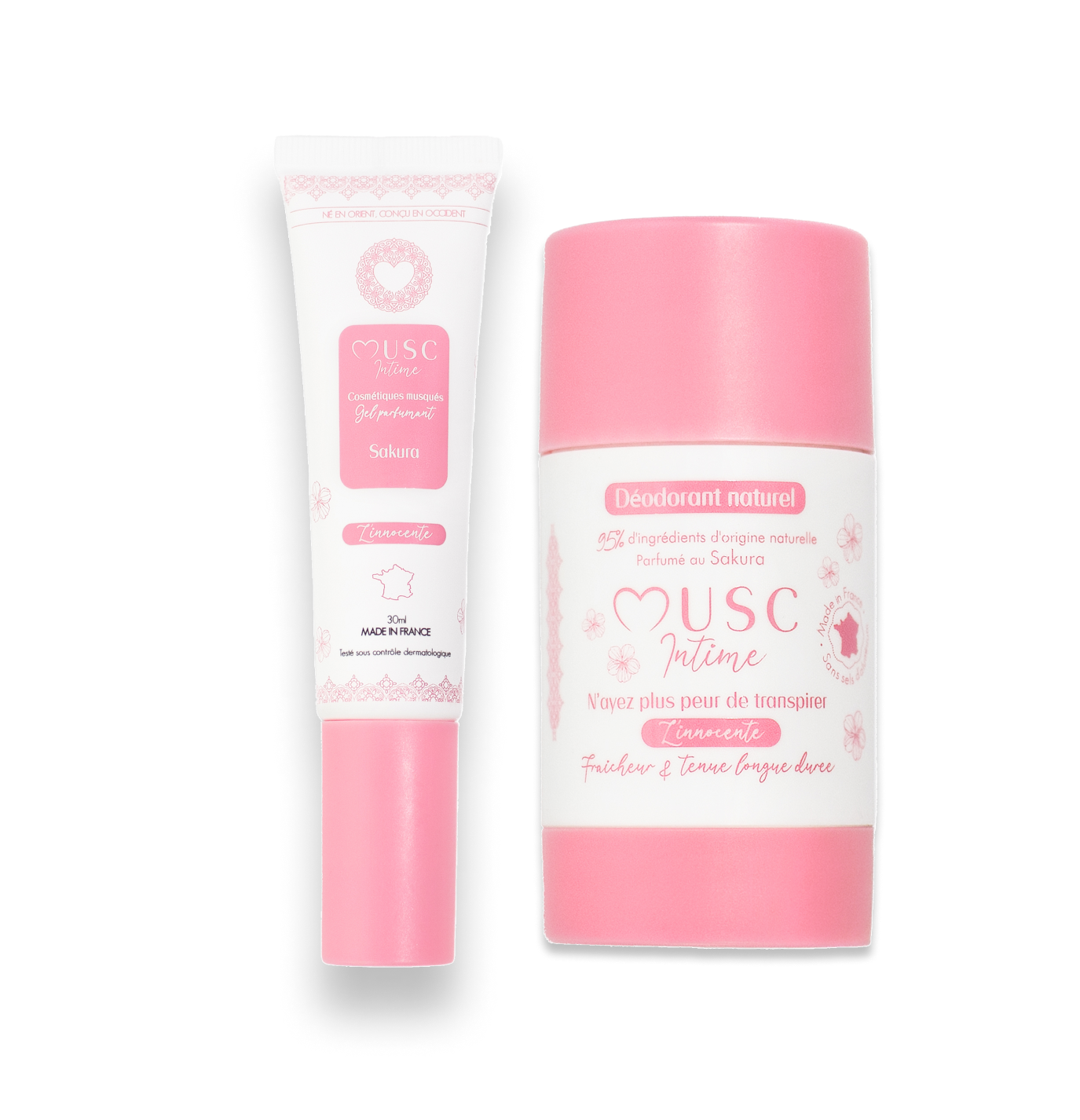 Déodorant Naturel au Sakura - L'Innocente