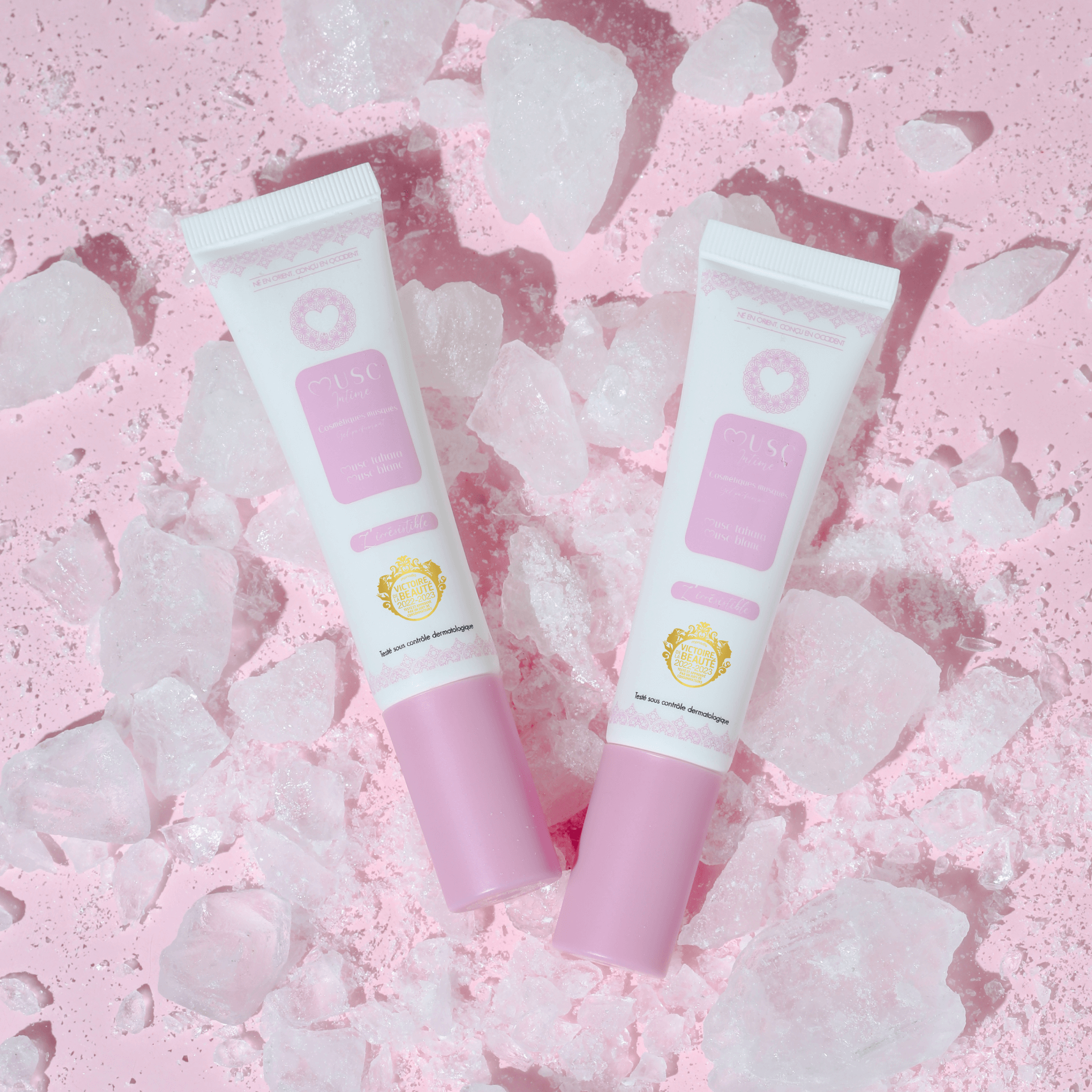 Gel parfumant l'irrésistible au Musc Blanc (30ml)