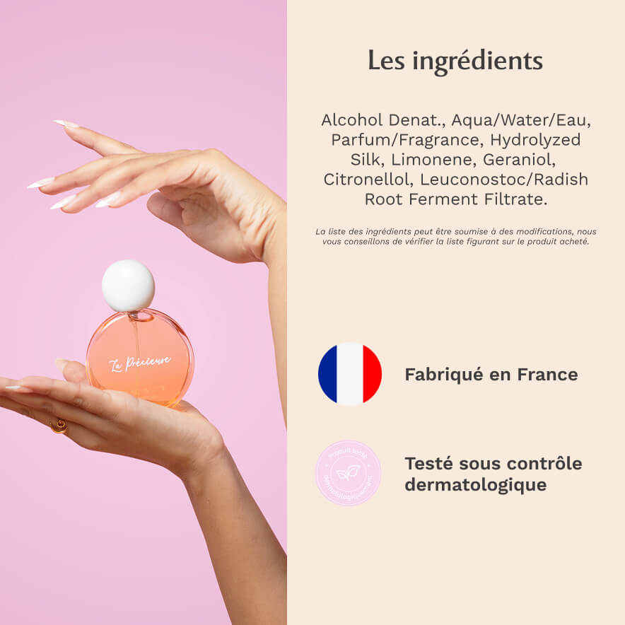 Parfum cheveux - Amber Flower - La précieuse