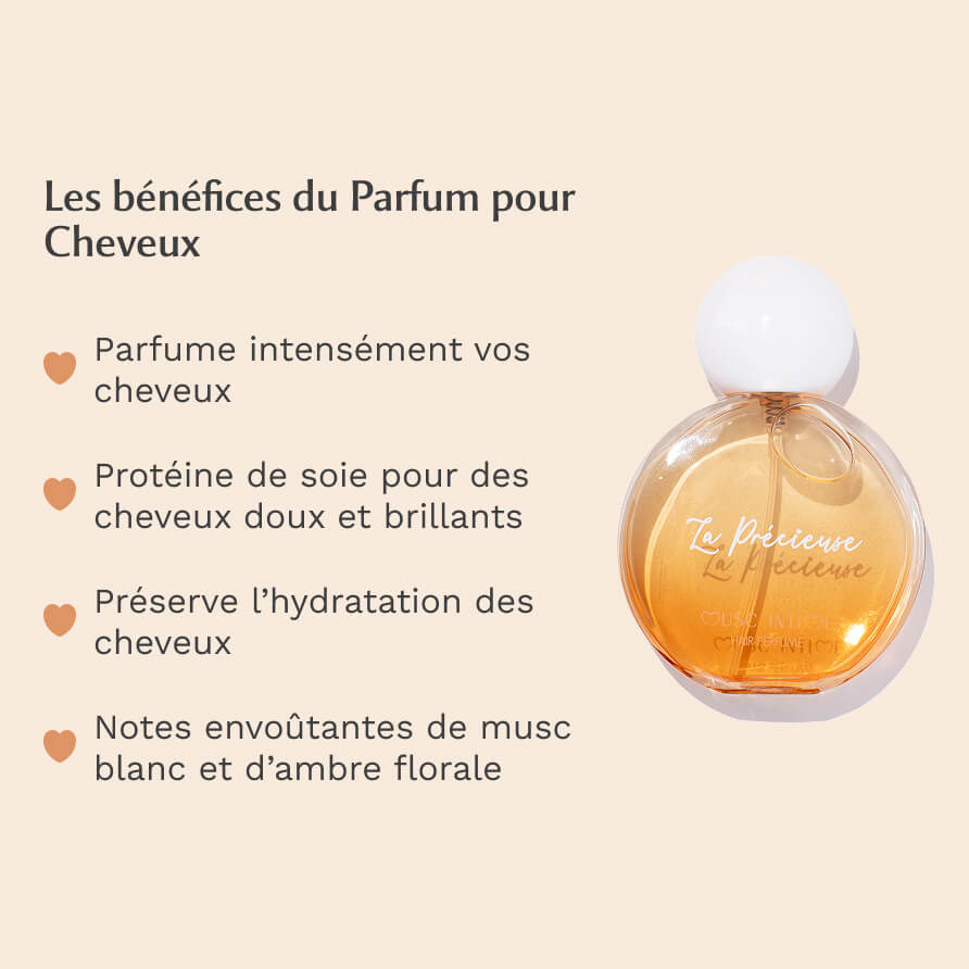 Parfum Corps + Parfum Cheveux + Déo Amber Flower