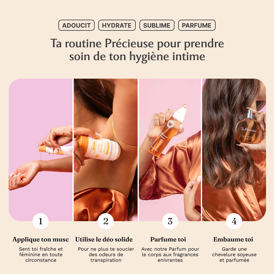 Parfum cheveux - Amber Flower - La précieuse