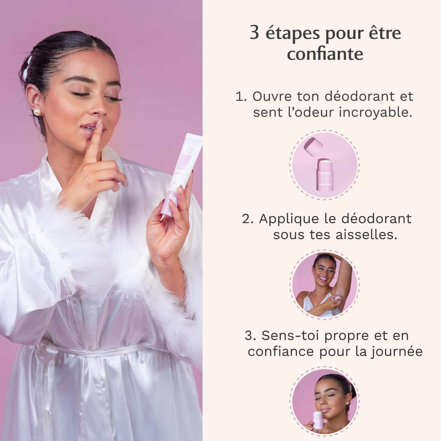 Déodorant Naturel Musc Blanc