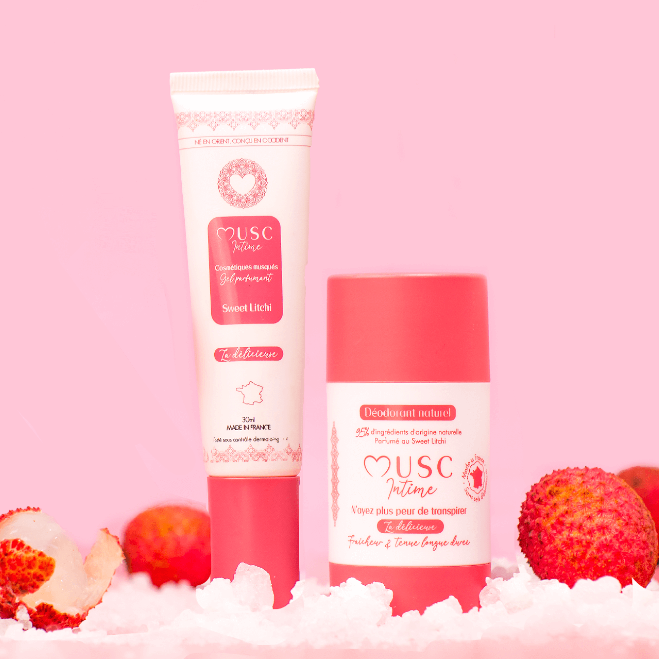 Gel Parfumant + Déodorant Sweet Litchi