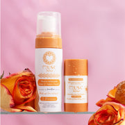 Mousse Nettoyante + Déodorant naturel Amber Flower